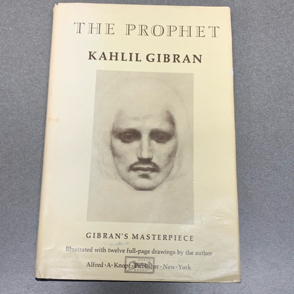 The Prophet by Khalil Gibran Hardcover Book with Original Dust Jacket 🛑 - Picture 1 of 16